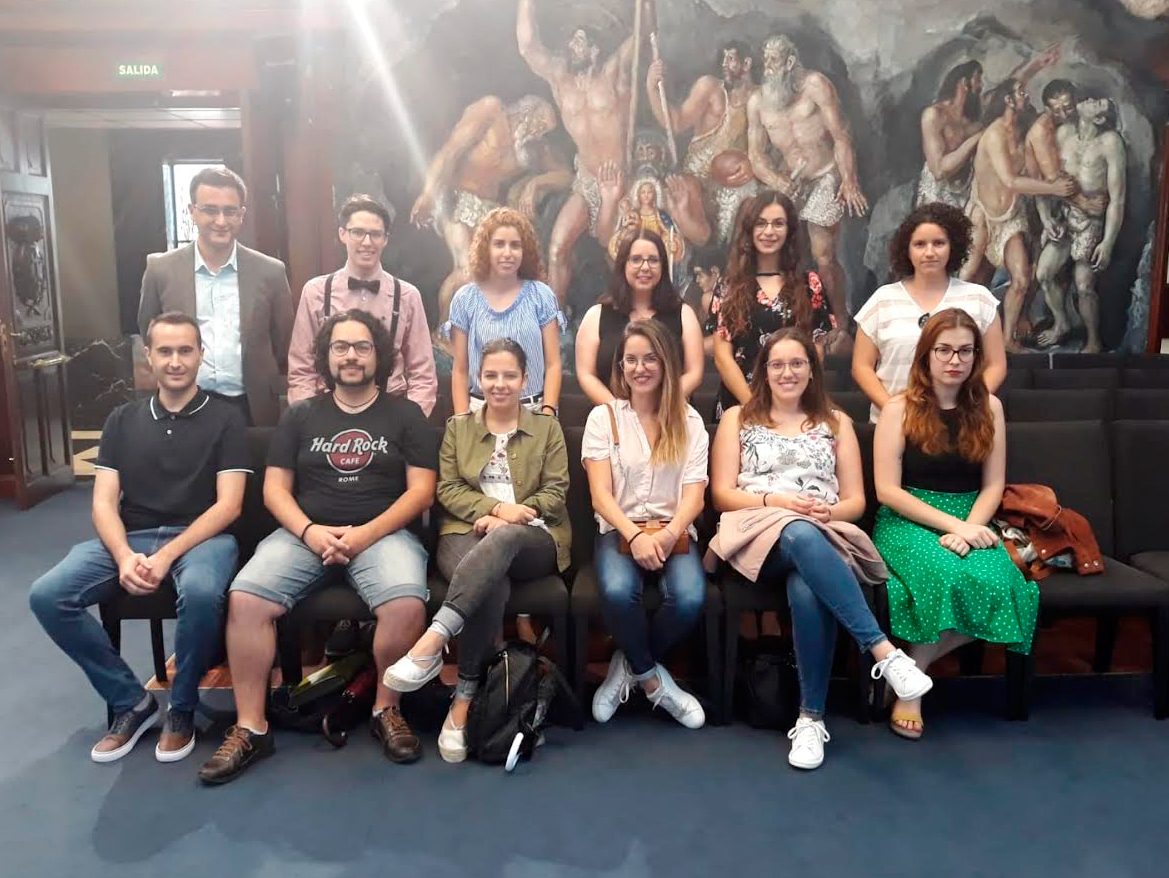 Se reúne el alumnado seleccionado para el primer programa de inmersión lingüística y laboral de la ULL