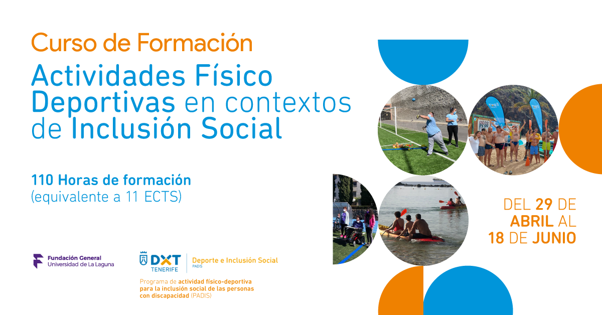 Curso de formación: actividades físico deportivas en contextos de inclusión social