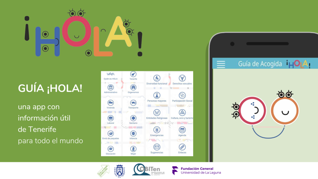 Guía ¡HOLA!, una app para la acogida en Tenerife