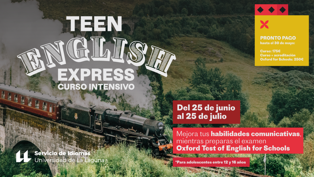 Inscripción abierta para el Teen English Express, una experiencia de aprendizaje intensiva en inglés para jóvenes