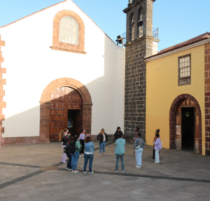 Plaza de la parroquia de Santo Domingo de Guzmán, San Cristóbal de La Laguna.