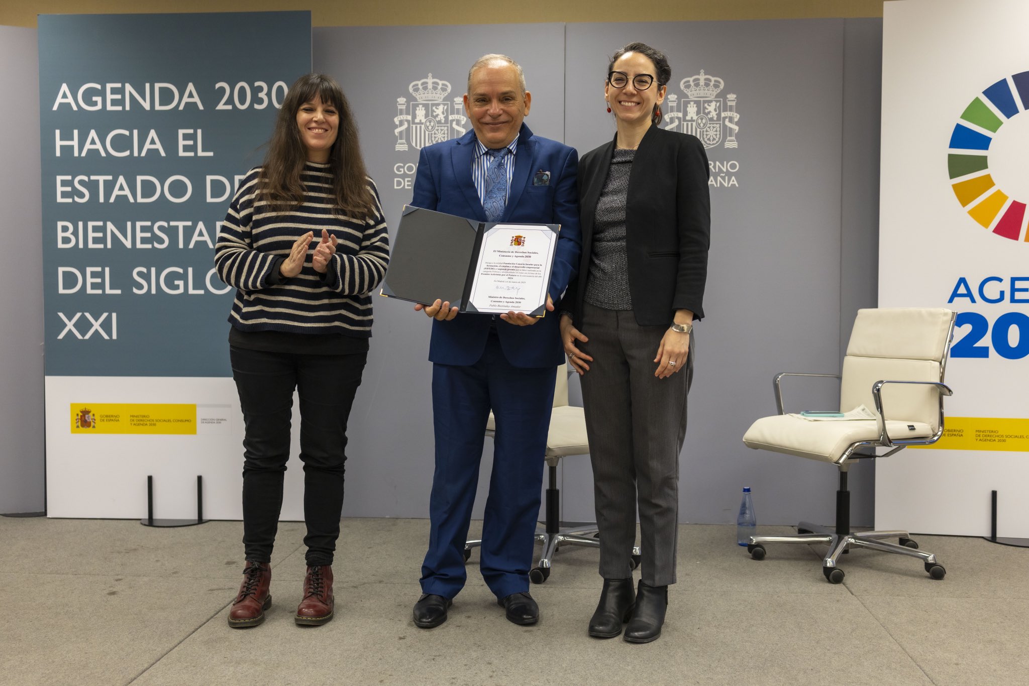 Entrega del premio Activistas para el Futuro: una España mejor con la Agenda 2030