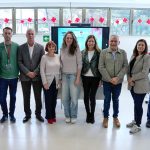Equipo de Barrios por el Empleo en la presentación de la Feria