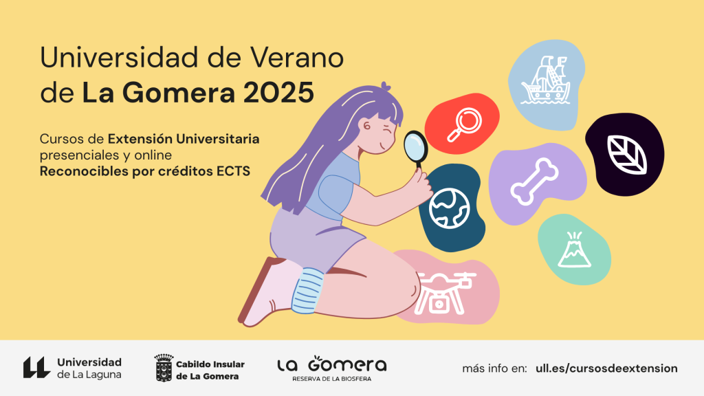 La Universidad de Verano de La Gomera presenta su catálogo de cursos formativos para este año