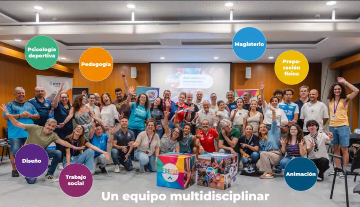 Presentación de la nueva temporada de Educar Entrenando