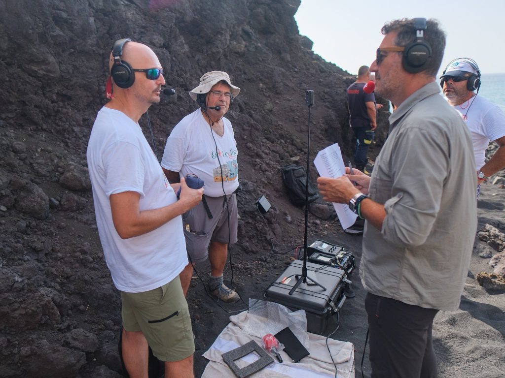 El programa Doble Hélice 3.0 celebró sus 600 programas desde delta lávico de La Palma