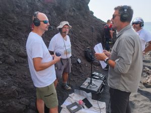 El programa Doble Hélice 3.0 celebró sus 600 programas desde delta lávico de La Palma