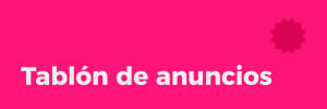 Tablón de anuncios de la Fundación General de la Universidad de La Laguna